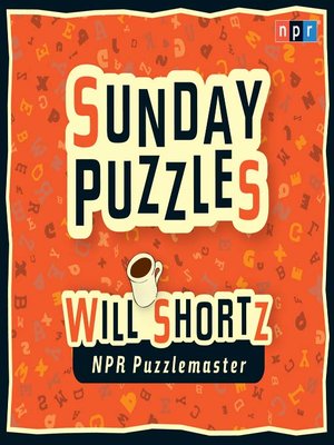 cover image of NPR Sunday Puzzles